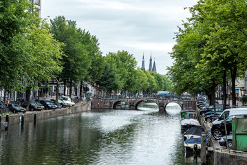 Canal in Amsterdam