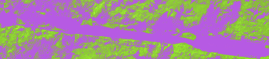 abstract acid green and purple background for design