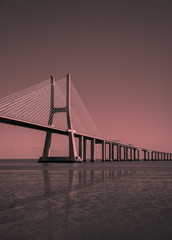 Fototapeta na wymiar Vasco da Gama Bridge