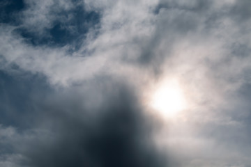 Obraz premium sun and cloud