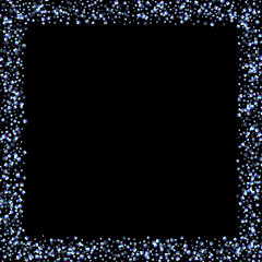 Rainbow, iridescent rectangle, shiny confetti.