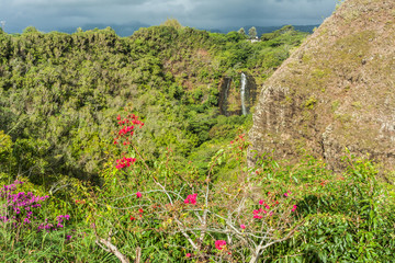 Opaeka'a Falls,Wailua River State Park,Kauia, Hawaii, USA