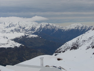 ski resort in the alps