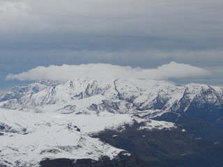 Fototapeta premium mountains in the snow
