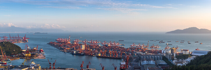 Container terminal, Chiwan Port, Nanshan District, Shenzhen