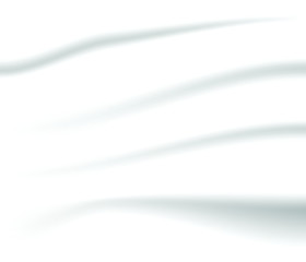 Creased fabric white background