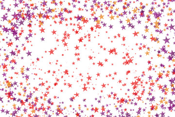 Abstract colorful confetti pattern
