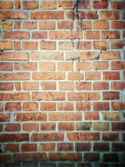 Red bricks wallpaper texture 