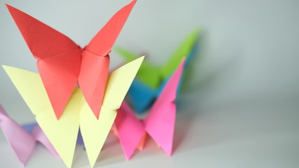 How to make paper butterflies #1