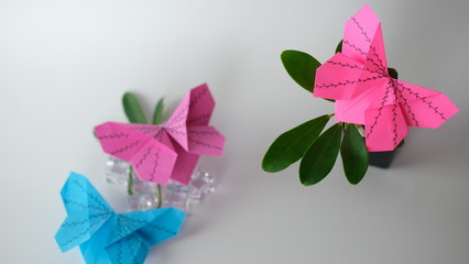 How to make paper butterflies #2