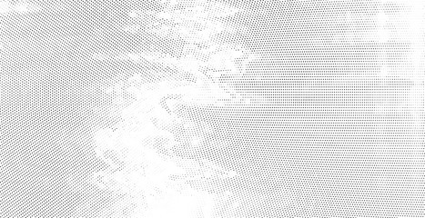Abstract monochrome halftone pattern. Vector illustration