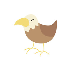 cute eagle vector