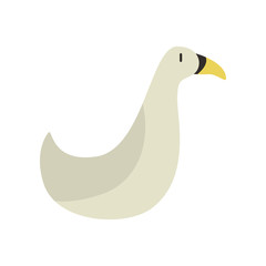 cute swan vector