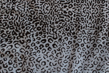leopard bedspread, fabric large piece
