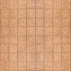 Brown the tile wall or ceramic tile texture interior background.