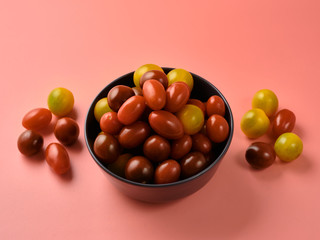 Bowl full of cherry tomatoes