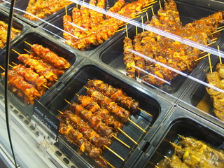 BBQ for sale at the grocery store, Cape Cross, Swakopmund, Namibia