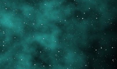 Obraz premium Space scape illustration graphic design background