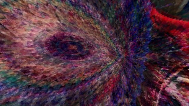 Abstract Blurred Animation Color Moving Seamless footage. Concept Multicolor Liquid Pattern. Trendy Original Colorful Fluid Abstraction Flow. Beautiful Gradient Texture.