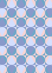 abstract geometric circle triangle rectangle background graphic for book cover, pattern, template or wallpaper