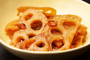 れんこんきんぴら