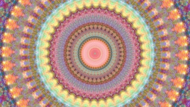 Beautiful Original Art therapy moving footage. Seamless loop psychotherapy. Geometric patterns to find or restore a sense of healthy mental balance. For yoga specialist, astrology, art therapist.