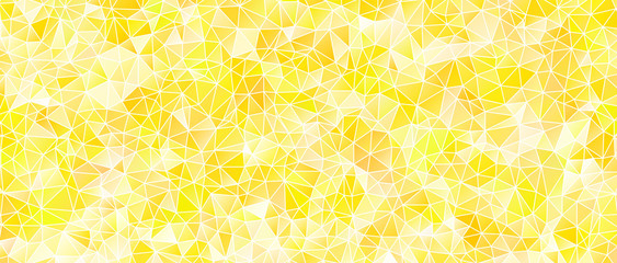 背景　ステンドグラス風　黄