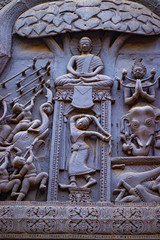 A beautiful view of Siem Reap city at Cambodia.