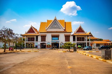 Fototapeta premium Piękny widok na świątynię Angkor Wat w Siem Reap w Kambodży.
