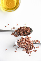 Flax seeds (Linum usitatissimum) — also known as common flax or linseeds — are small oil seeds. Flaxseeds.
