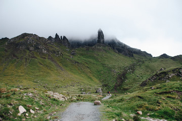 on the way to the old man of storr
