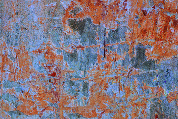 Rough  red textured concrete background.