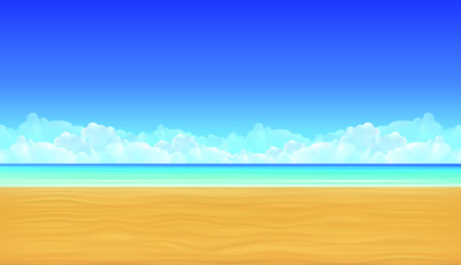 Fototapeta na wymiar summer beach background