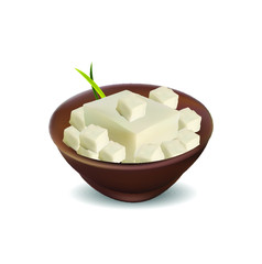 bowl of cottage cheese