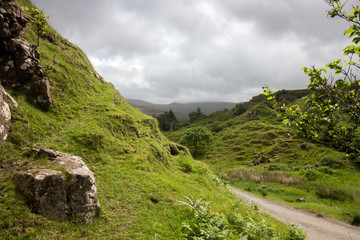 Obraz premium Fairy Glen on Isleof Skye