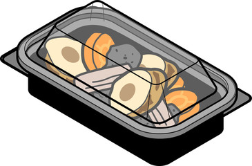 フードパック入り煮物