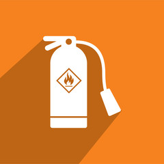 extinguisher icon , firefighter icon vector