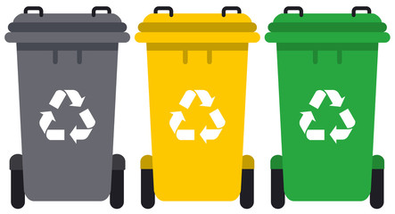 picto containers 3 poubelles recyclage 5