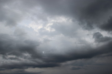 Fototapeta premium dark cloud almost night evening time 