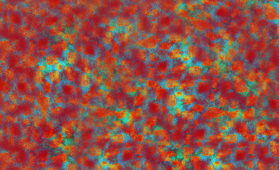 Hand drawn splatter and stroke concept for background.