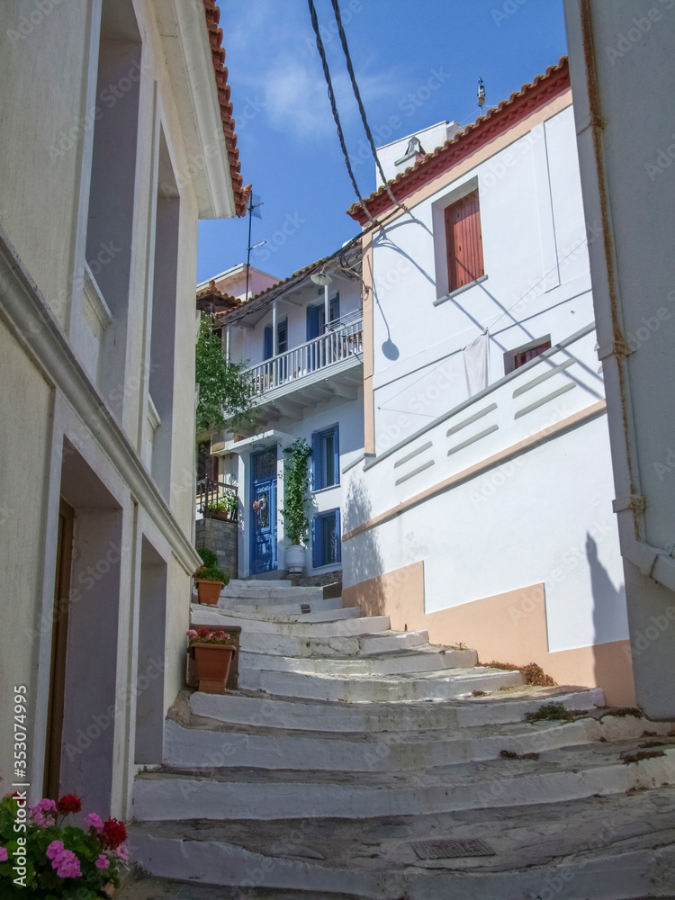 Wall mural Skopelos at the Sporades