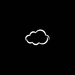 cloud logo design template  Vector
