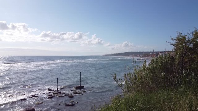 Spiaggia e Trabocchi a Fossacesia marina