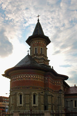 Fototapeta na wymiar Orthodox monastery in the Romania