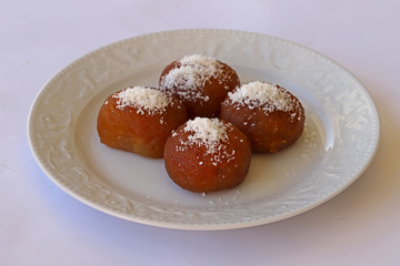Turkish style Şekerpare dessert / Pastry