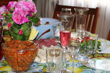 Festive table