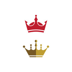 Crown Logo Template vector