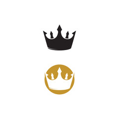 Crown Logo Template vector