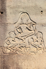Apsara bayon temple, Siem Reap, Cambodia.