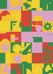 Technology Abstract Vector Pattern Design